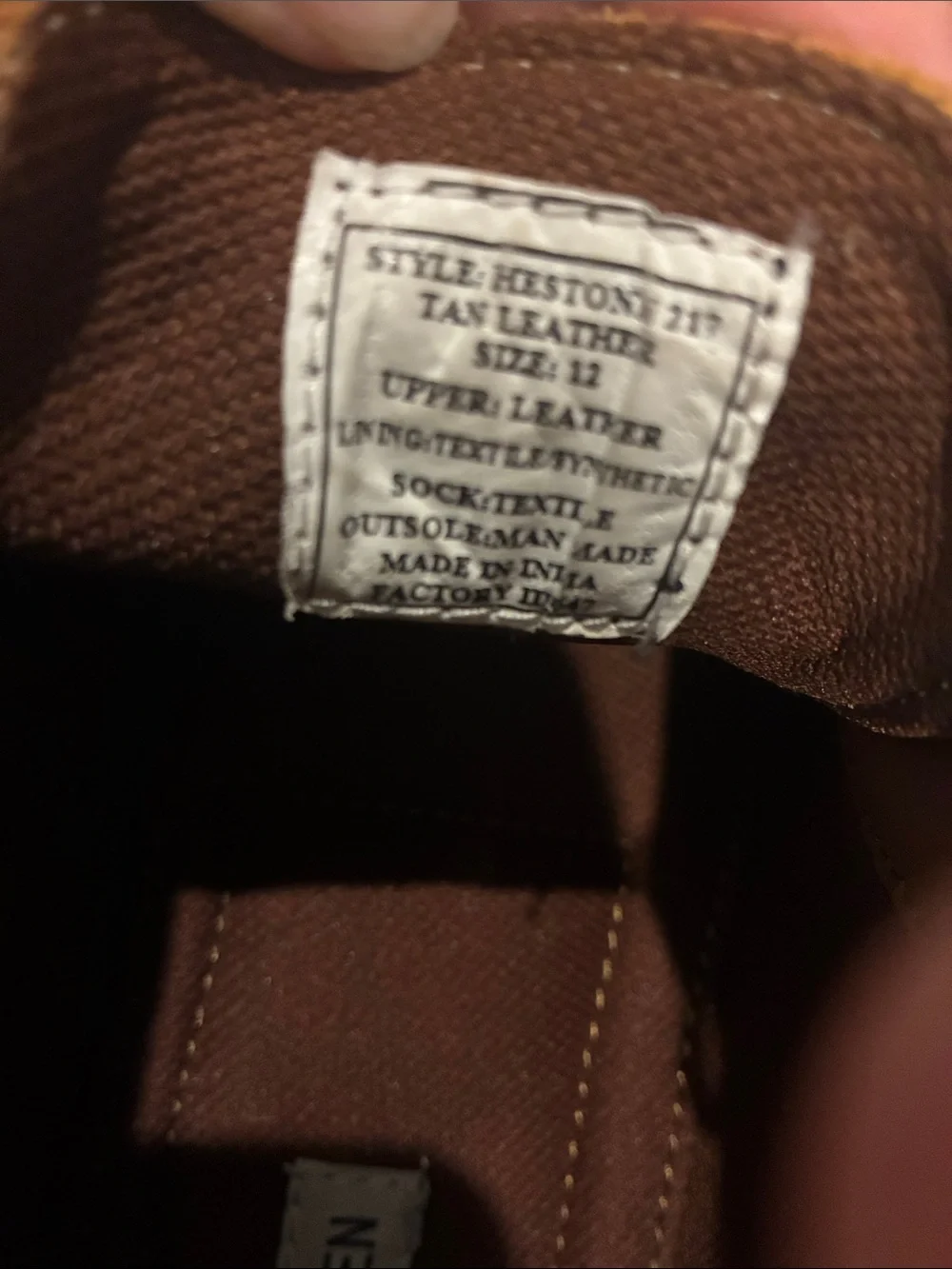 Steve Madden Tan Leather Boots - 12